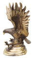 Brass Antique Showpiece Eagle Statue 2.28kg